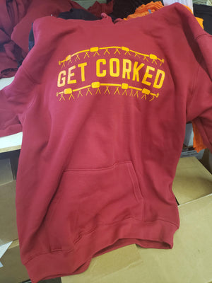 Get Corked Hoodie - MISPRINT 50% OFF